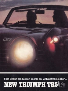 NEW TRIUMPH TR5/PI BROCHURE, 387/967/UK. - Picture 1 of 8