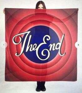GIANT 55" THE END SILK Jumbo Foulard Magic Trick Production Table TV Cartoon XL - Picture 1 of 13