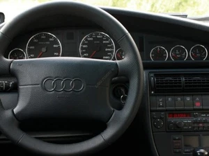 Fits: Audi A6 100 C4 1990-1997  Gepolijst Aluminium Dashboards Ringen 7 stuks - Picture 1 of 11