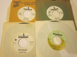 45 RPM Grandpa Jones MONUMENT   LOT OF 4   COUNTRY BOP  WLPROMO'S +  T38 - Imagen 1 de 1