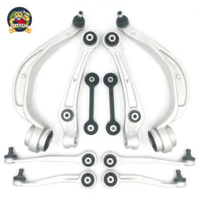 For 2011 Audi A4 A5 Q5 Quattro Front Lower Upper RH&LHControl Arm Sway Bar Link - Image 1 of 4