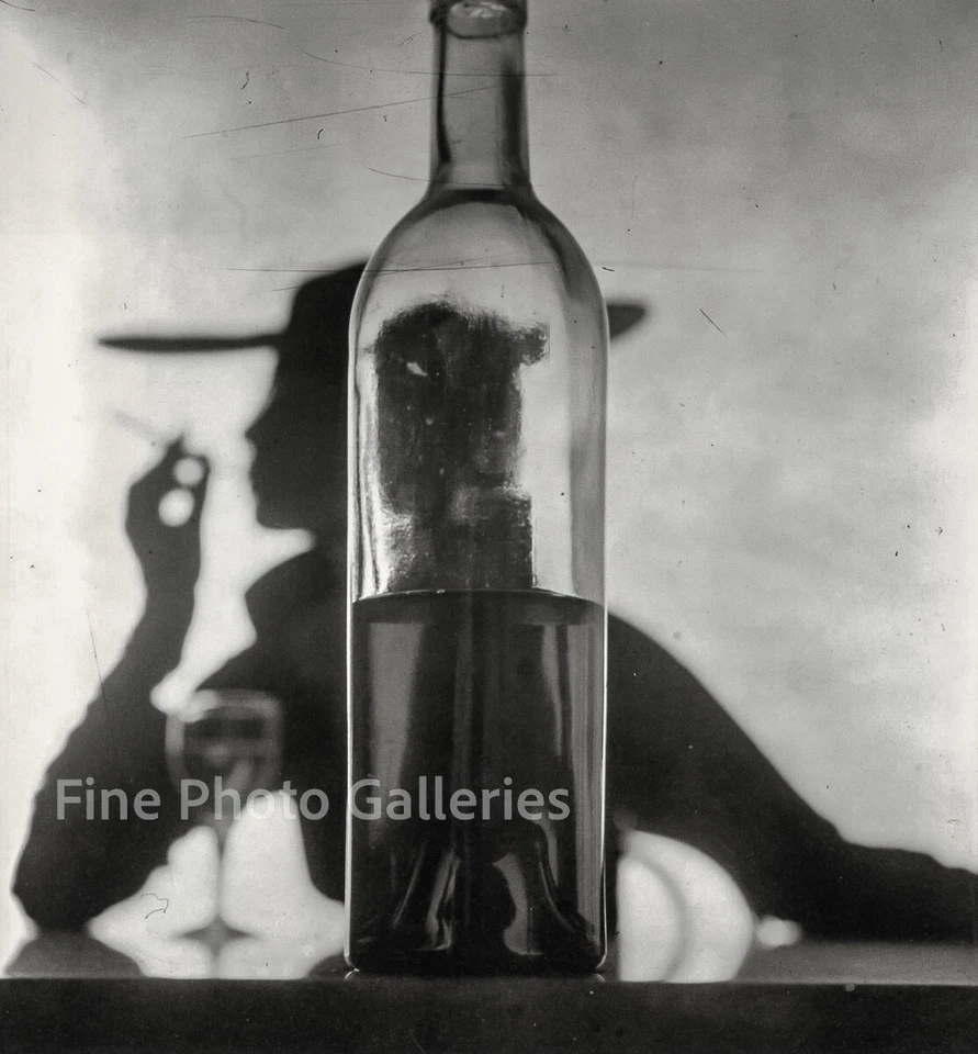 Botella vintage IRVING PENN 1949/91 moda niña fumadora arte cuádritono en 11x14 Foto 1 de 1