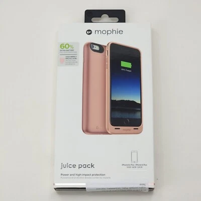 Funda Batería Externa Mophie Juice Pack para iPhone 6 Plus/6s Plus - Oro Rosa Foto 1 de 4