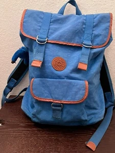 Kipling VF europe bvba backpack Blue BP3834-473 Carry-all Shoulder Day Bag - Picture 1 of 12