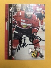 Gemel Smith Signed Owen Sound Attack OHL Card Dallas Stars 3