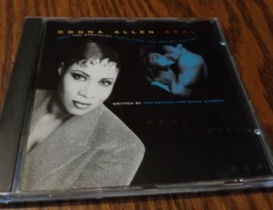 DONNA ALLEN Real 1994 PROMO DJ CD single w/PRINTED LYRICS - Picture 1 of 5