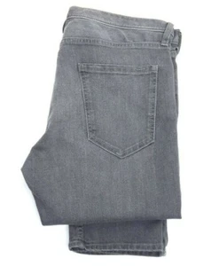 Vaqueros de mezclilla gris ajustados ajustados para hombre FACTORY SECONDS EC5 - Imagen 1 de 7
