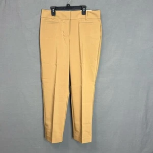Women’s Ann Taylor Factory Curvy Ankle Pants Tan Size 8 New with Tags - Picture 1 of 6