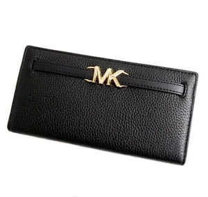 Michael Kors Cartera Reed LG Snap Wallet De Cuero Nueva - Imagen 1 de 13