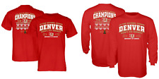 Denver Pioneers 10-Time NCAA Men's Ice Hockey National Champions Banner Shirt