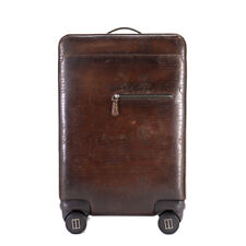 Berluti Calligraphy Formula 1004 Luggage Venezia Leather Brown 90205383