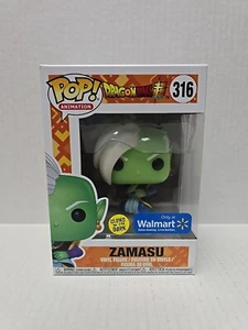 Funko POP! Dragonball Z Super: Zamasu 316 GITD - Exclusivo de Walmart - DAÑADO - Imagen 1 de 13