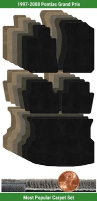 Juego de alfombrillas Ultimat personalizadas para Pontiac Grand Prix 1997-2008 (5 piezas) #WRM Foto 1 de 4