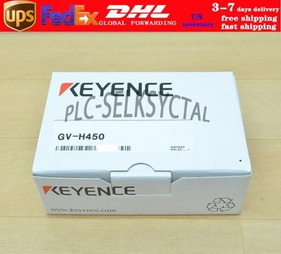 NEW KEYENCE GV-H450 LASER SENSOR HEAD JAPAN - Image 1 of 4