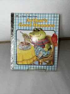Little Golden Book - Arthur's Good Manners 1991 HC - Picture 1 of 8