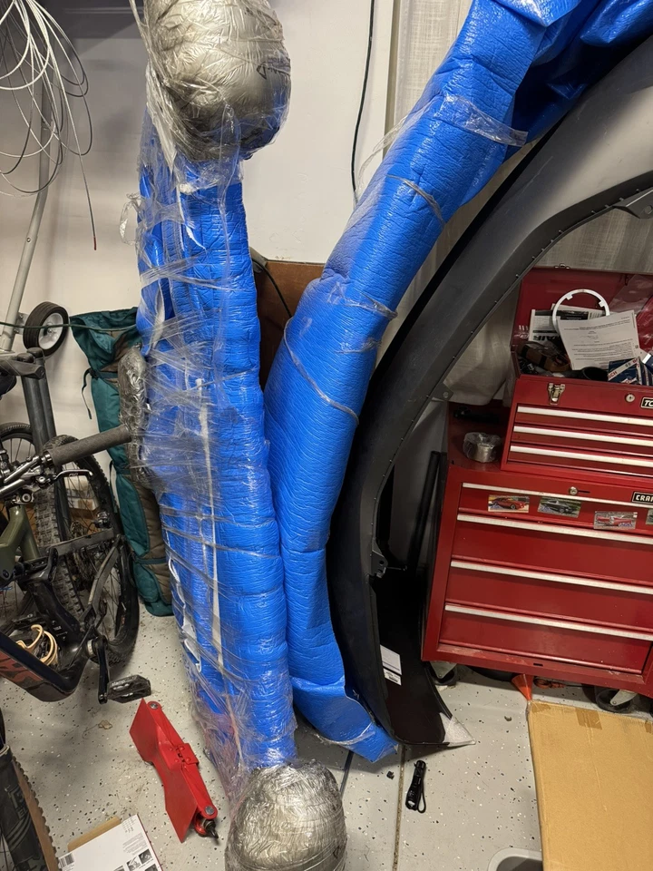 Nuevo capó y parachoques delantero pintado Sienna XLE; Toyota 1H1 Predawn gris mica Foto 1 de 3