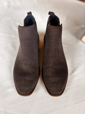 Rothy's The Merino Wool Brown Chelsea Boot Square Toe Size 8.5 - Image 1 of 4
