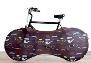 Calzino Velo Copri Bici Bicicletta Interno Ripostiglio Soluzione Reversibile - Foto 1 di 4