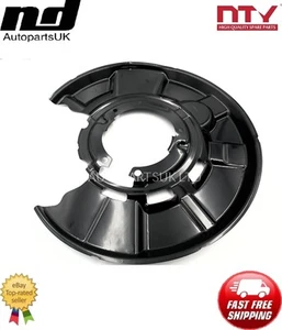 Cubierta de polvo del disco de freno trasero izquierdo Escudo de la placa trasera para BMW Serie 1 2 3 4 300mm - Imagen 1 de 11