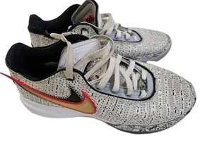 Nike Herren Lebron 20 The Debut Turnschuhe Weiß Schwarz Größe 9,5 Basketballschuhe  - Bild 1 von 9