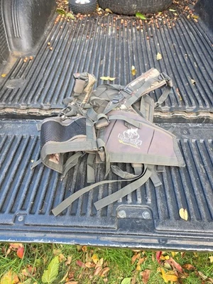 LONE WOLF GAME PLAN GEAR WOLF PACK TREESTAND PACK HARNESS HARD TO FIND BACKPACK  - Image 1 of 4
