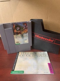 Nintendo NES - Battle of Olympus - Game, Sleeve & Manual - Tested (see video)