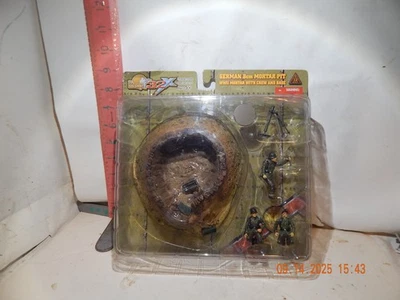 Ultimate Soldier 32X WWII German 8cm Mortar Pit with Crew & Base 1:32 MOC Sealed - Image 1 of 2