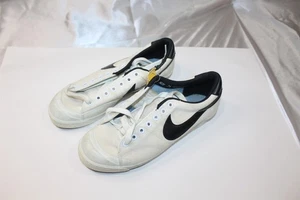Nike Shoes Bruin Canvas White / Black Size 7.5 Vintage Collectible - Picture 1 of 11