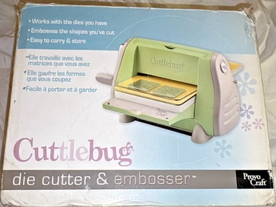 Cuttlebug Die Cutter & Embossing Machine & Embosser Provo Craft NIB - Image 1 of 4