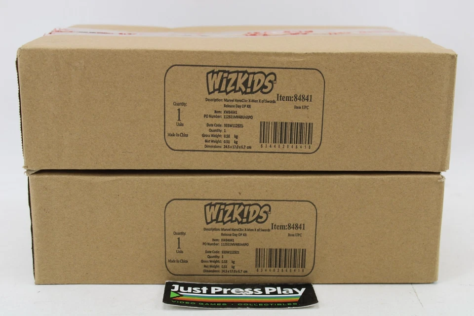 Lote de 2 kits quirúrgicos Marvel HeroClix: X-Men X of Swords día de lanzamiento nuevos/sellados nuevos de stock Foto 1 de 4