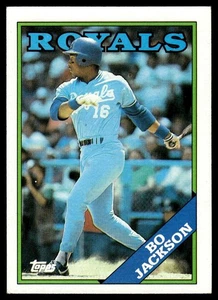 1988 Topps Bo Jackson Kansas City Royals #750 - Picture 1 of 2