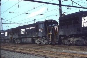 Penn Central (PC) - U25c - #6517 - Original 35mm Dia - Bild 1 von 1