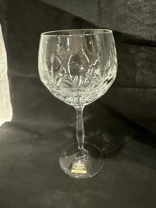 Noritake Glass Rothschild Wine Water Goblets ~ Clear Cut 7-5/8” West Germany - Picture 1 of 11