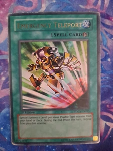 Yu-Gi-Oh - Emergency Teleport - TDGS-EN053 - Ultra Rare, 1st Ed - HP Condition - Picture 1 of 2