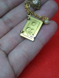 Dije de bronce vintage ""Te amo - Imagen 1 de 4