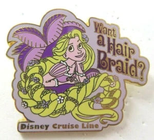 Disney Pin DCL - Rapunzel Want a Hair Braid? #102087 - Bild 1 von 2