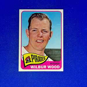 1965 Topps Baseball SET BREAK Wilbur Wood #478 Pittsburgh Pirates NR-MT
