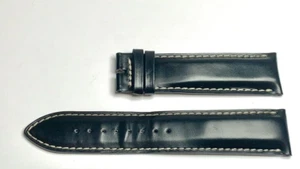 Jeager-Lecoultre 22X20mm Black Calf-skin Strap Authentic OEM - Picture 1 of 5