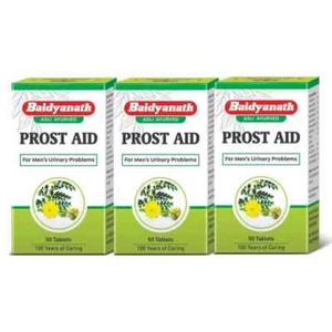(5 x50) Baidyanath Prostaid 250 Tabs For Enlarged Prostate Relief - Picture 1 of 5