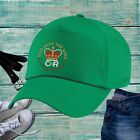 Embroidered King Charles III God Save The King Baseball Cap Crown CR III Hat