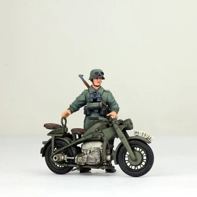 ProBuilt 1:35 Model German Zundapp KS750 Motorcycle and crew, WW2 - Image 1 of 4