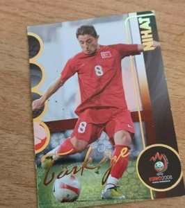 PANINI EURO 2008-n 193-NIHAT KAHVECI-TURKEY-Figure-Stickers Card