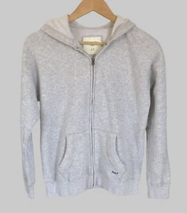 Abercrombie Kids Zip Up Hoodie Sweatshirt Girls 13/14 Gray Cozy Preppy y2k - Picture 1 of 8
