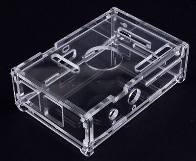2x Raspberry Pi Transparent Clear Acrylic Case Shell Enclosure Computer Box Kits • 3.78£