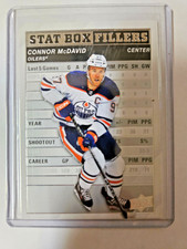 Connor McDavid Stat Box Filler 2023-24 Upper Deck