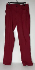 Lululemon ABC Freizeithose Herren Größe 30 x33 rot hell Golf Arbeit Stretch - Bild 1 von 12