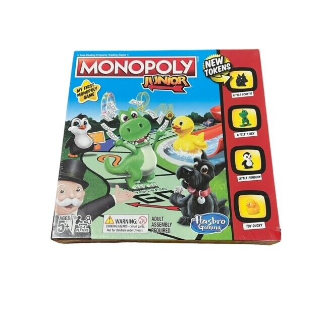 Hasbro Gaming Monopoly Junior: Jogo de tabuleiro da Edição de