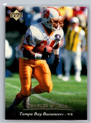 # 208 Charles Wilson Tampa Bay Buccaneers 1995 Upper Deck - Image 1 of 2