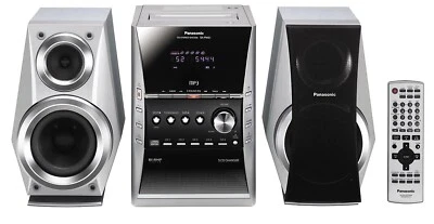 Nice! Panasonic SC-SA-PM31 Digital AM/FM 5-CD Cassette Mini Stereo Shelf System - Image 1 of 4