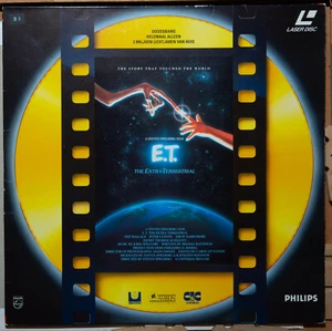 Laser disc E.T. the story that touched the world. Winnaar van 2 Oscars - Afbeelding 1 van 2